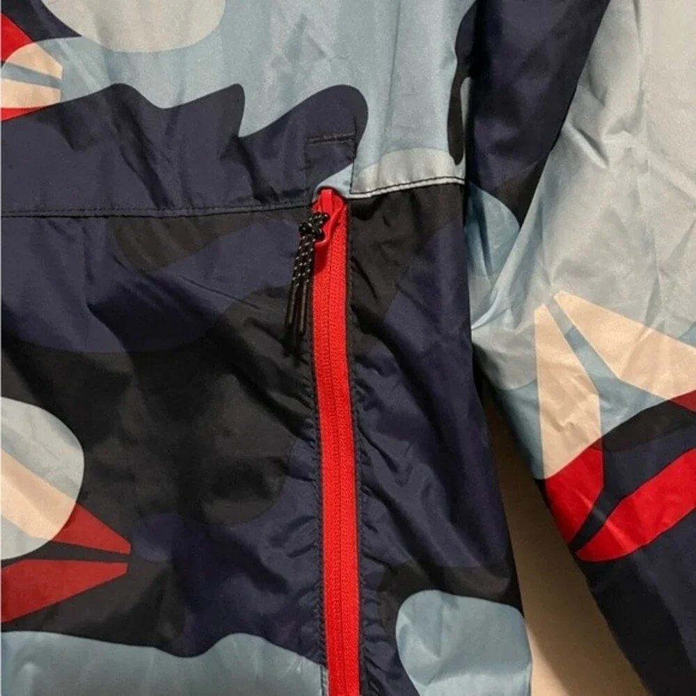 Reebok Big Boys Size 18 XXL Windbreaker Full Zip Hoodie Jacket